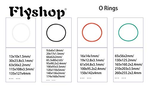 טבעת טבעת 1 PCS טבעות איטום סיליקון לבנות ברוחות O אטם טבעת 9.25 OD 8.86 ID 0.2 רוחב