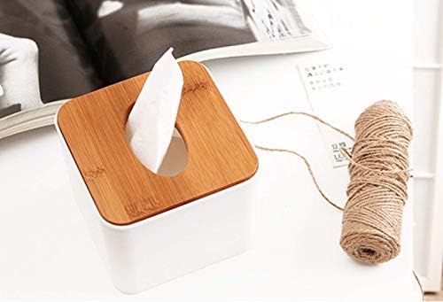 עץ תיבת רקמות מראה מודרני נייר מחזיק קופסות אמבטיה אוכל שולחן שינה אחסון ארגונית מפית תיבת רקמות נייר