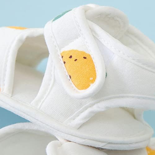 בנות תינוק כותנה נעלי רך תחתון קריקטורה הדפסת דפוס פעוט סנדלי קל משקל 0 כדי 1 שנים פעוט שקופיות