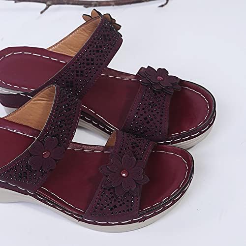 נעל טריז של נשים עם קשת עם תמיכה בקשת וינטג