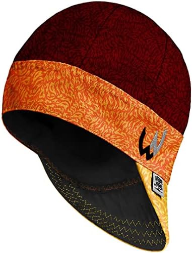 Welder Nation 8 פאנל רך, 8 גרם כובע ריתוך כותנה קל במשקל, עמיד לבטיחות והגנה תוך ריתוך. Stick Arc