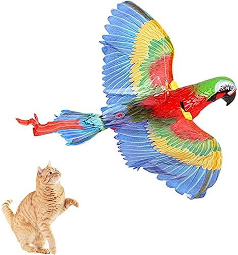Slakkenreis Bird Bird Interactive צעצוע תלוי בציפור מעופפת חתול מצחיק חתול מצחיק תפס חבל כלב צעצוע אדום