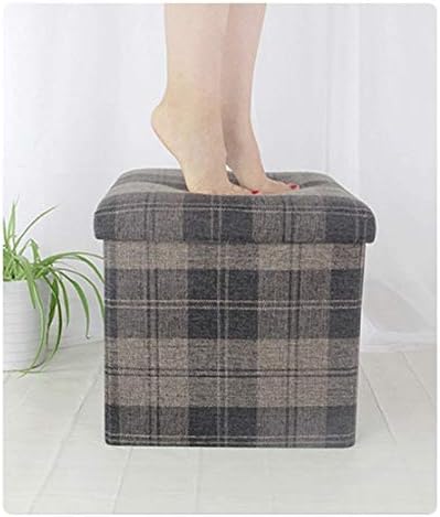 שרפרף אחסון בדים של שרפרף אחסון בדים יכול לשבת ספה ביתית מתקפלת למבוגרים ספה נעל להחלפת נעל צואה קופסת
