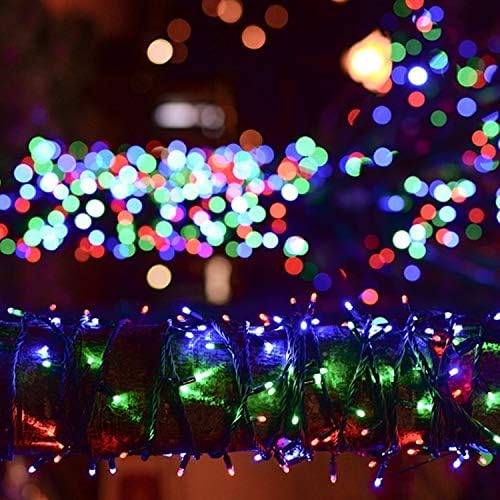 2-חבילה כל 150 נוריות LED נורות לחג המולד הניתנות להרחבה מקורה/חיצוני, סופר בהיר 8 מצבים נצנצים נורות