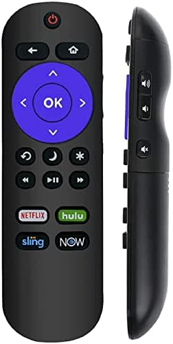 Remote Control Compatible with All Sharp Roku TV LC-50LBU591U LC-50LBU711U LC-55LBU591U LC-55LBU711U