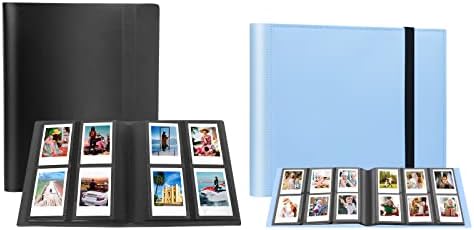 אלבום תמונות אינסטקס כולל 2 חבילות אלבום למצלמת מיני של פוג 'יפילם אינסטקס, פולארויד סנאפ פיק-300 ז2300