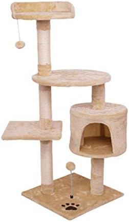חיות מחמד חתולי טיפוס מסגרת ארבע שכבה שחיקה טופר כיכר גרדן צלחת צעצוע חתלתול מצחיק לטפס אימון לשחק בית