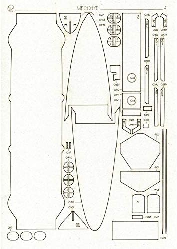 אורל 205/2 לייזר חיתוך ישן נקודת לומה ורוק הארבור מגדלורים ארהב 1855/1856, בקנה מידה 1/150, נייר דגם