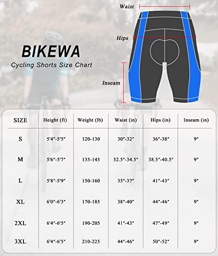 מכנסי אופניים לגברים של Bikewa 3D 3D רופפים דרך אופניים רכיבה על אופניים רכיבה על אופניים אופניים UPF
