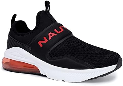נעלי ספורט של כרית אוויר של Nautica לגברים - הנעלה אתלטית קלה ונוחה לאימוני בלאי וכושר יומיומי - נעלי