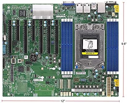 SuperMicro MBD-H12SSL-NT-O ATX שרת האם האם AMD EPYC ™ 7003/7002 מעבד סדרה