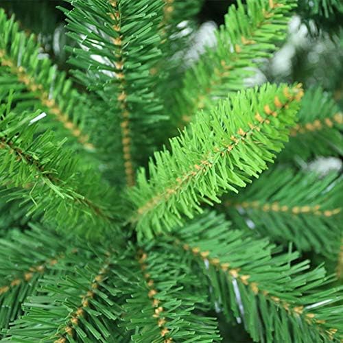 ZPEE 5.9ft עם מתכת ענפים מתפשטים אוטומטית עץ חג המולד, 600 טיפים עץ אורן מלאכותי קל להרכבה של DIY חג