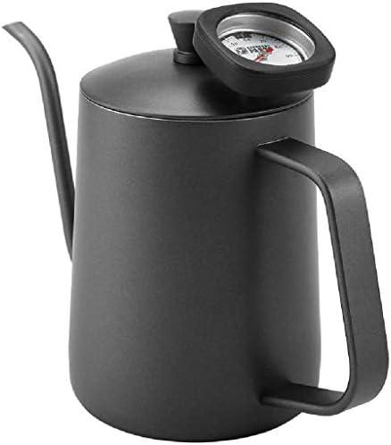 PDGJG קומקום- סדנת תה קומקום קומקום ברזל יצוק עם פלדת אל חלד שחור שחור
