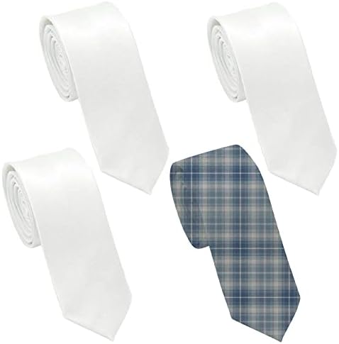 זויון סובלימציה עניבה ריקה לגברים עניני פוליאסטר העברת חום העברת עניבה ריקה DIY תלבושת דקורטיבית.