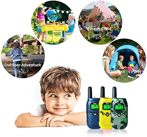 3 מכשירי קשר לילדים 22 ערוץ נטענת ילדים מכשירי קשר 2 דרך רדיו צעצוע הטוב ביותר מתנות עבור בנים ובנות