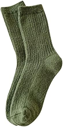 נשים סתיו וחורף בצבע אחיד רב -צבעוני גרביים חמים מעבים גרביים מזדמנים גרבי משי גרבי משי נשים