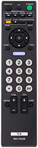 RM-YD028 Replaced Remote Control fit for Sony Bravia TV KDL-46VE5 KDL-46VL150 KDL-52S5100 KDL32L5000