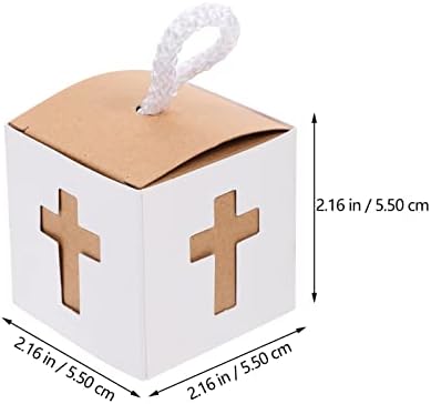 DIDISEAOE שושבינה מתנות שושבינה מתנות מתנה קופסת קנדי ​​קופסה בתפזורת: 50 יחידות חתונה סוכריות נייר