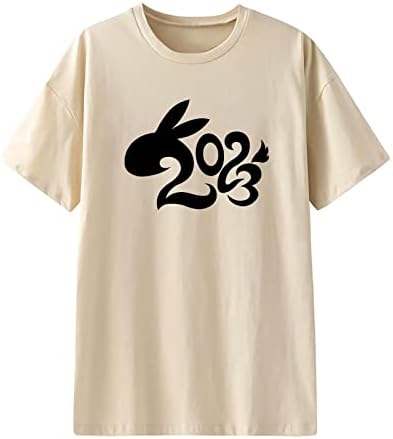 סתיו סתיו צוואר צווארון עליון טיס לבנות צבע נוחות שרוול קצר 2023 חולצת טרקלין גרפית טרנדית 82 82