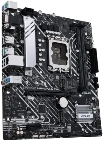 ASUS PRIME H610M-A D4 Intel LGA 1700 MICRO ATX DDR4 לוח האם