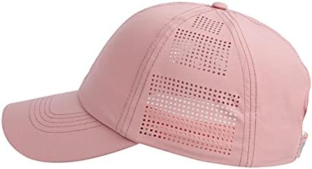 נשים מהיר ייבוש בייסבול כובע שמש כובעי רשת קל משקל הגנה עבור חיצוני ספורט - מרובה צבעים