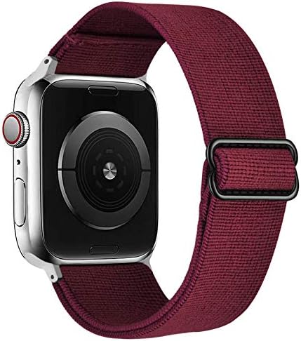 הלהקות נמתחות של Visoom תואמות את Apple Watch 38 ממ/40 ממ/42 ממ/44 ממ-רצועת שעון של Apple עבור IWatch