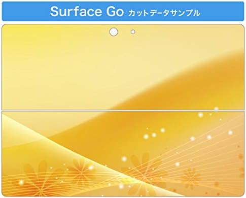 כיסוי מדבקות Igsticker עבור Microsoft Surface Go/Go 2 עורות מדבקת גוף מגן דק במיוחד 001951 קמח פרחים