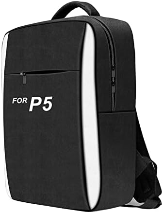 Rommony הנושא תיק תרמיל תיק אחסון תיק כתף תיק תיק תיק עבור קונסולת משחק PS5