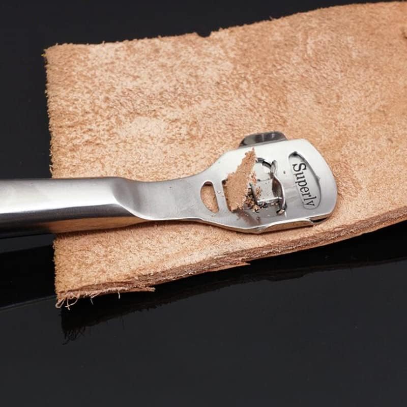 1 pc כלים של סכין עור חדים עור Diy Craft Craft Safety סכין חיתוך נירוסטה חתוך סכינים דקיקות כלי עור