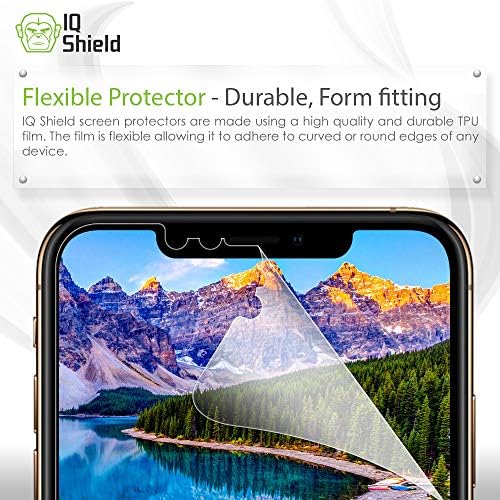 IQShield עור גוף מלא תואם ל- Samsung Galaxy S23 Ultra 5G, כולל מגן מסך ברור HD וסרט אנטי-בועל