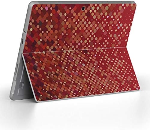 כיסוי מדבקות Igsticker עבור Microsoft Surface Go/Go 2 אולטרה דק מגן מדבקת גוף עורות 000538 DOT אדום