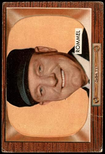 1955 Bowman 239 אדווין רומל שומר VG Umpire