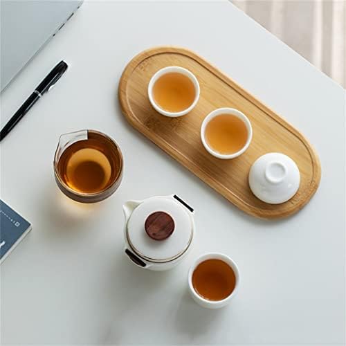 ערכת תה גנפנאן סט מתנה קטנה סט קרמיקה ערכת תה מגש תה סיר תה.