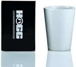 Hogg 1.5oz Sublimatable Ceramic Shot Case Diy, הניתן להתאמה אישית, הוסף לוגו, ויניל, דיו אלכוהול, או