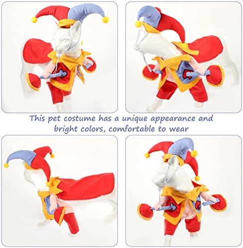 חולצת תלבושות ipetboom 4 pcs תלבושות חתול חג תלבושת קריקטורה כלב מקסים כלב כלב צעצועי חתול אינטראקטיביים