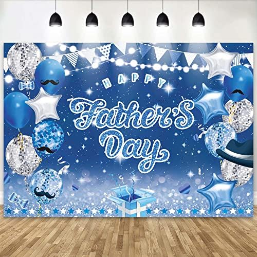 Livucee Happy's Happy's יום של יום האב לצילום רקע כחול תודה קישוטי בלון אבא תאי צילום תאי ציוד באנר