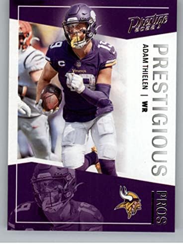 2022 Panini Prestige Pros יוקרתי 16 Adam Thielen Minnesota Vikings NFL Football Card