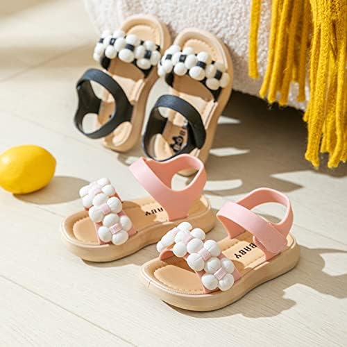 ילדים סנדלים מעבים נעלי נסיכה קיץ אטומות למים בנות רכות בוליות סנדלי חוף תינוקות נעליים שטוחות
