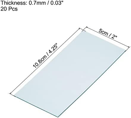 עדשת הגנת ריתוך של פטיקיל 4.25 x 2 אינץ