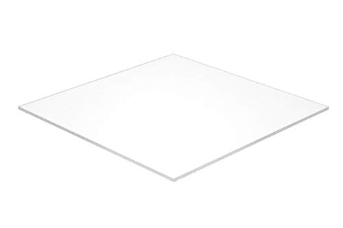עיצוב פלקן עיצוב ABS גיליון מרקם, לבן, 30 x 30 x 1/8