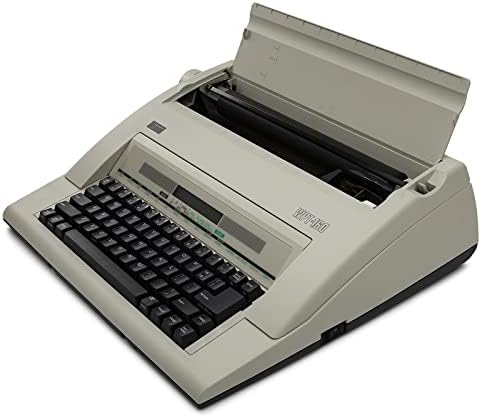 מכונת כתיבה ניידת אלקטרונית נקאג ' ימה-160 עם תצוגה וזיכרון