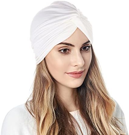 צמה מעוותת של נשים משיי טורבאן כובעי צוואר גייטר כיסוי ראש כיסוי כיסוי כפות כפות ראש עוטף ראש כיסוי