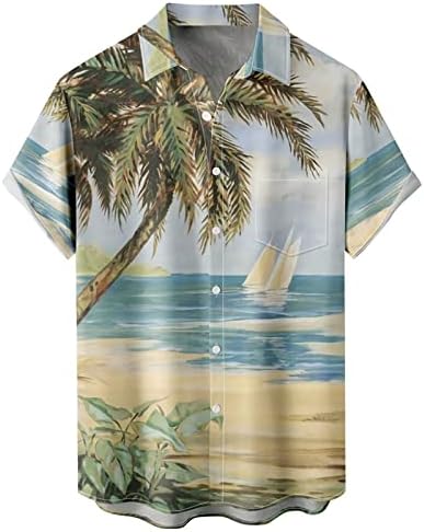 חולצות רטרו גברים חולצות הוואי חולצות טרנדיות לגברים בגדי כדורסל כפתור בהתאמה אישית חולצות מודפסות הוואי