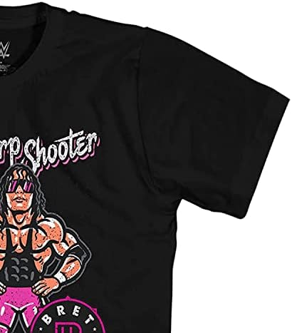 חולצת WWE WCW Bret Hart - Bret The Hitman Hart - The Hearthrob - WWF Worl