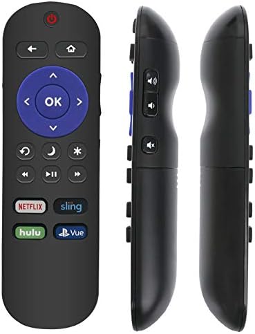 VINABTY Remote Replacement for Hisense Roku TV 32H4D 40H4D 43H4D 43R7050E 50H4D 50R7050E 55R7E 55R7050E
